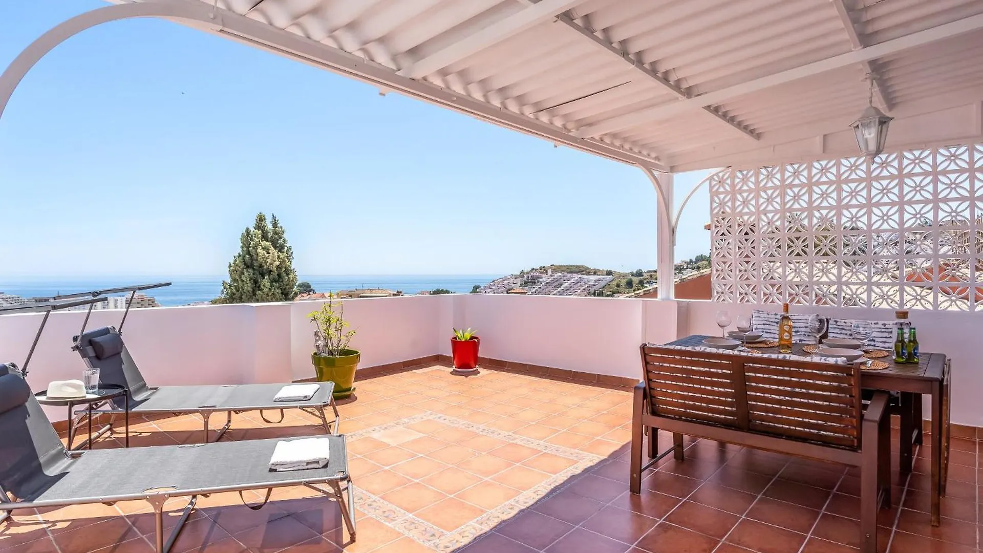 Almuñécar Modern Flat With Big Terrace And Magical View 아파트 스페인